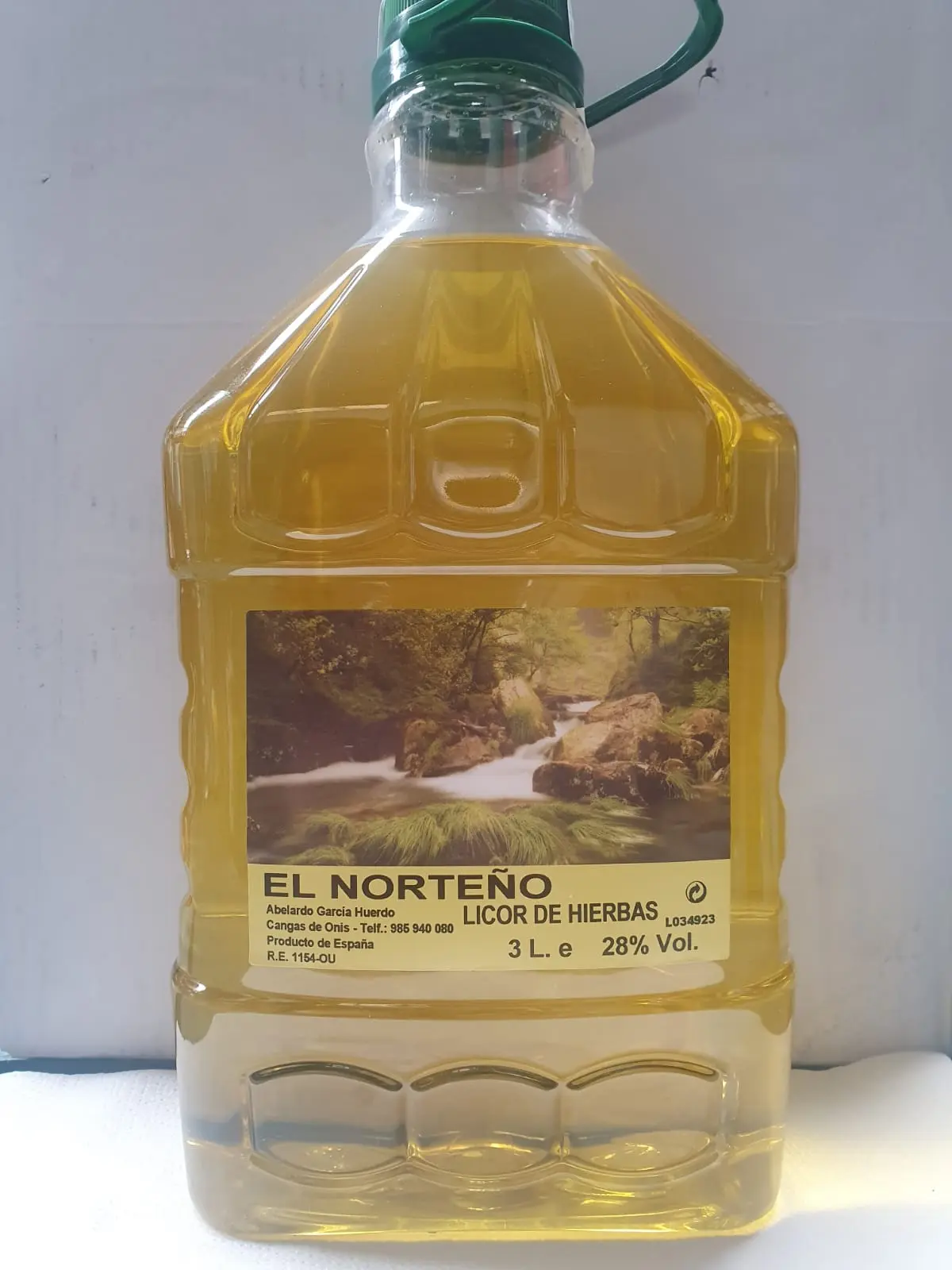 Distribución de orujo en Cangas de Onís